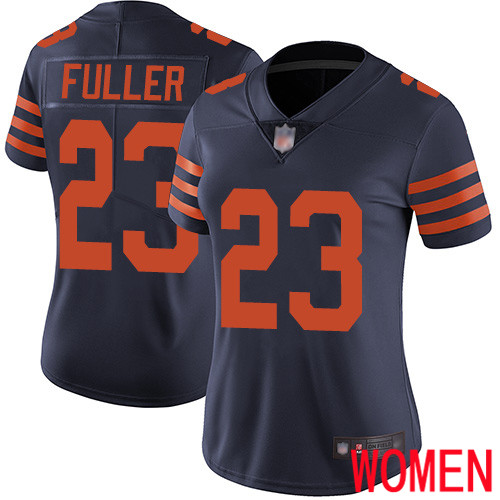 Chicago Bears Limited Navy Blue Women Kyle Fuller Jersey NFL Football 23 Rush Vapor Untouchable
